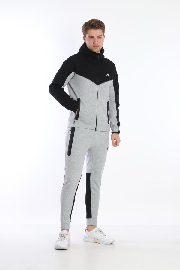 Nike Men's Tech Fleece 2023 Tracksuit Gray/Black