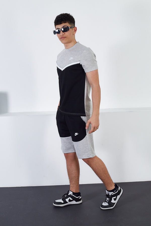 Nike Men's Tech Fleece Summer Tracksuit Gray/Black