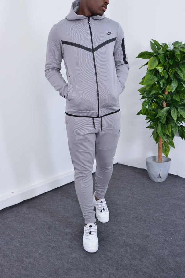 Nike Mens Tech Fleece Tracksuit Gray 2
